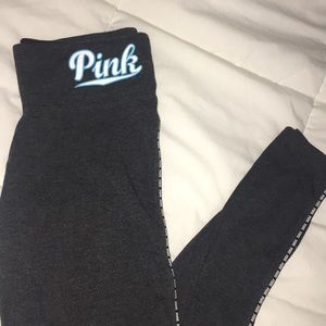 pink yoga leggings 2 pair